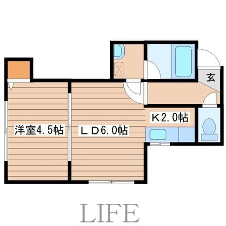 フェニックス月寒の物件間取画像